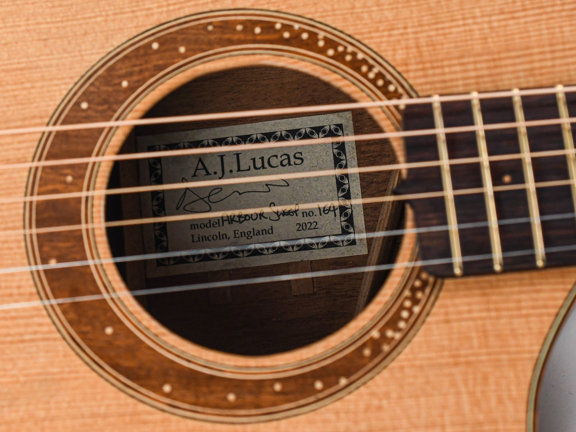 AJ Lucas Arbour Sweep Honduran Mahogany Douglas Fir