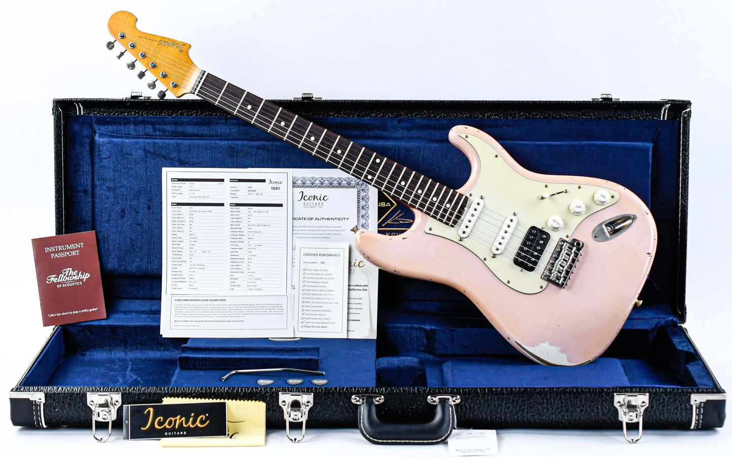 Iconic Solana Studio Series SJC03 John Cruz Shell Pink Over Olympic White