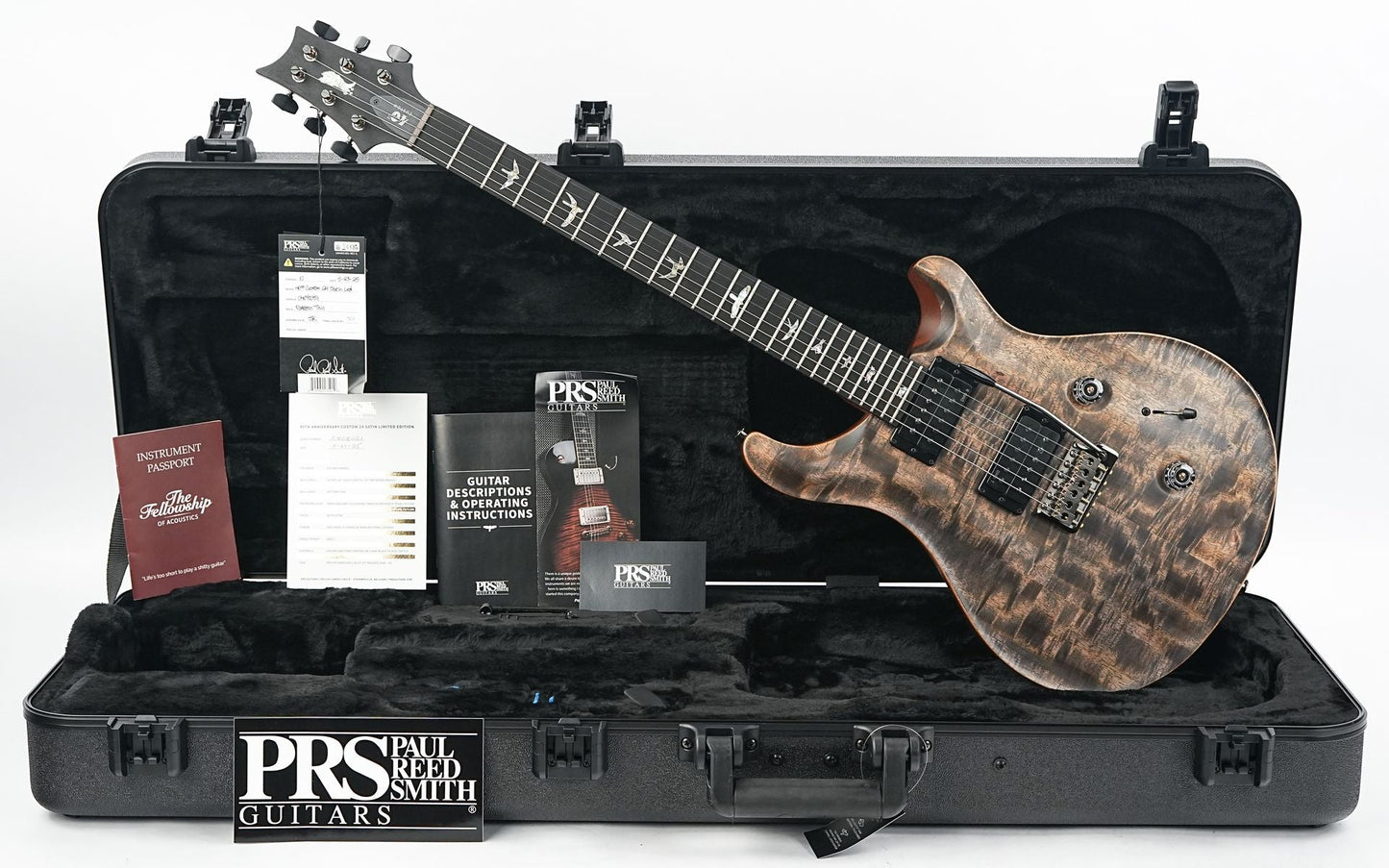 PRS Limited 40th Anniversary Custom 24 Satin Charcoal