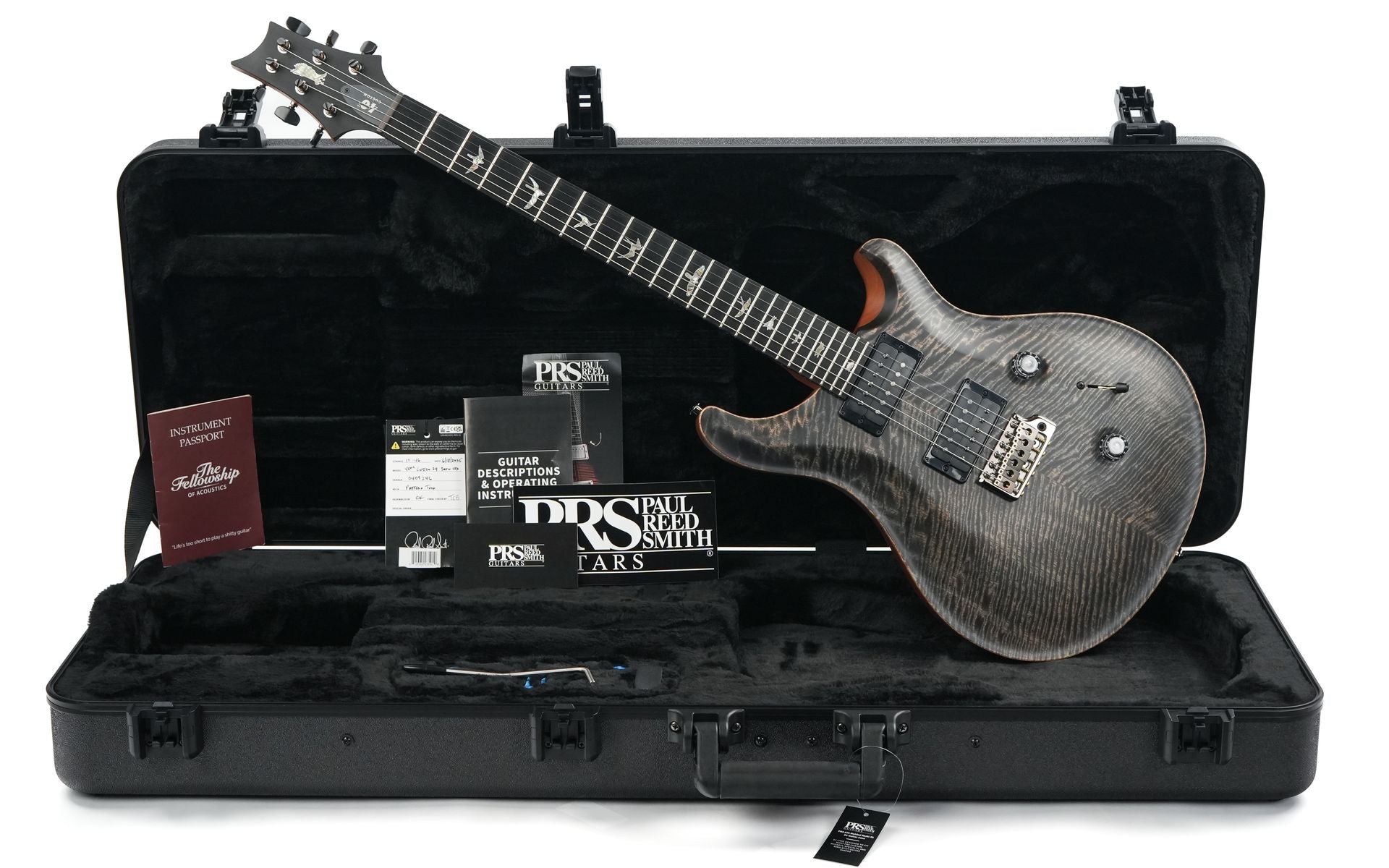 PRS Custom 24 40th Anniversary Satin Charcoal