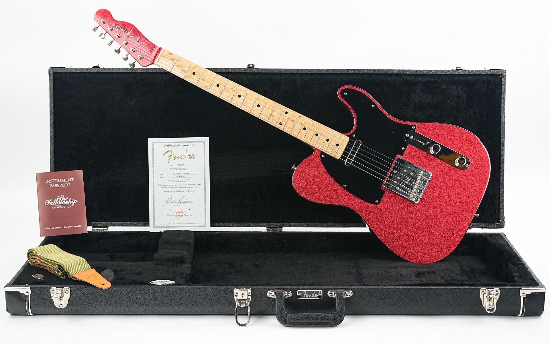 Fender Custom Shop Red Sparkle Telecaster NOS 2003