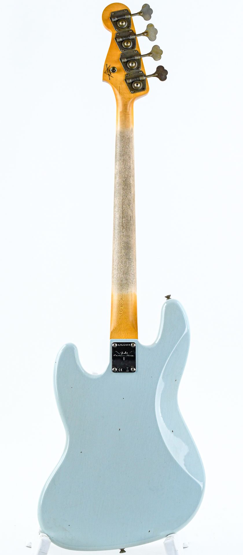 Fender Custom Shop 63 Jazz Bass Journeyman Faded Aged Sonic Blue