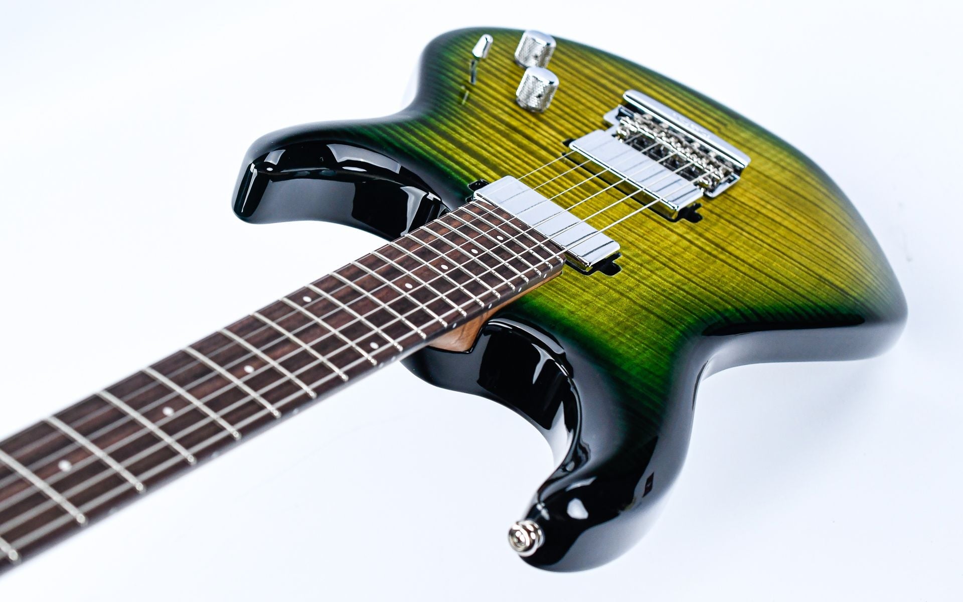 Music Man Luke 4 Maple Top Gator Burst
