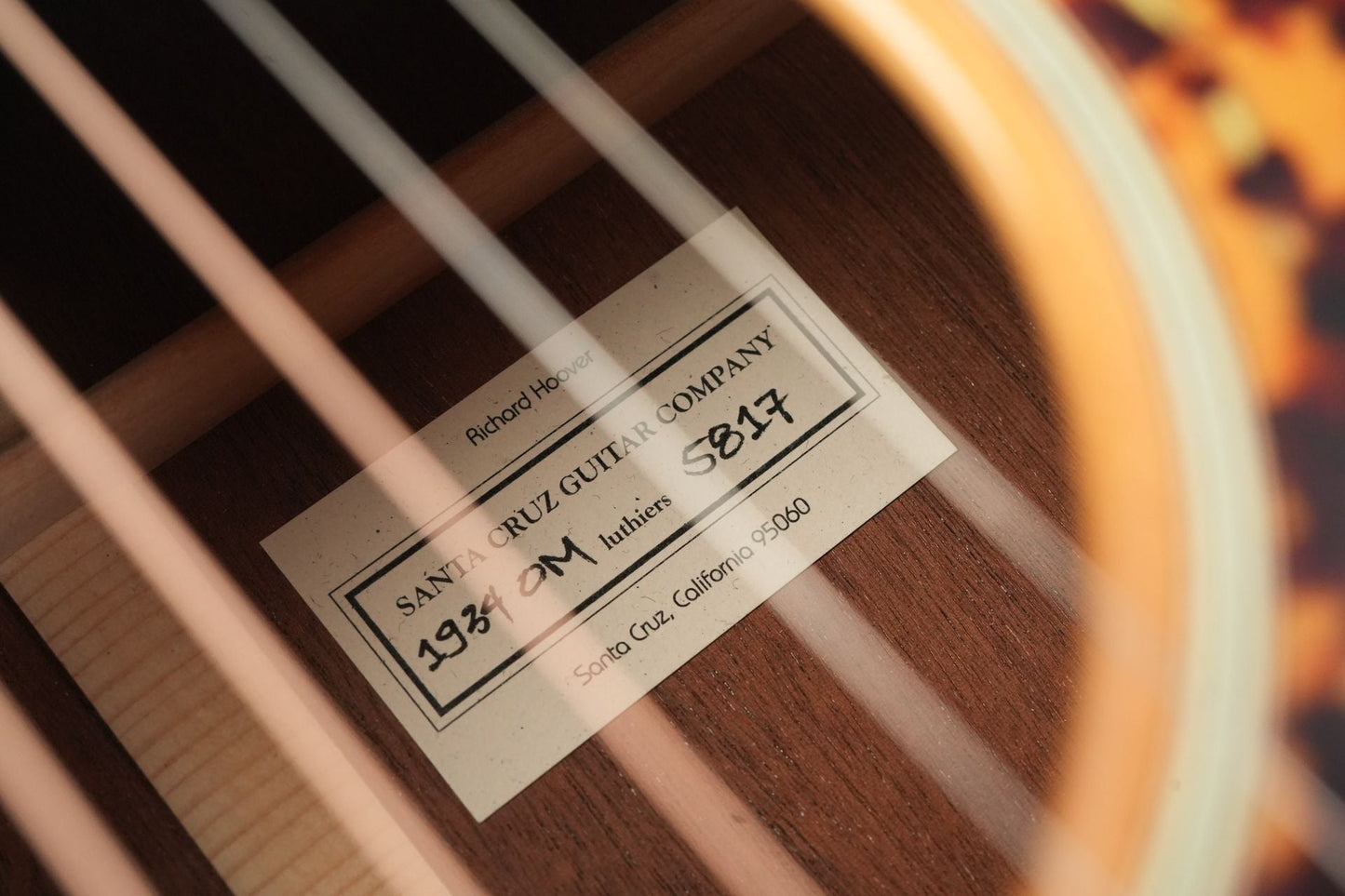 Santa Cruz 1934 OM Old Growth Mahogany 2021