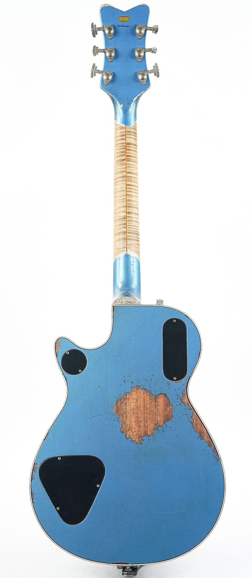 Gretsch Custom Shop G6134T Heavy Relic Lake Placid Blue Chad Henrichsen Masterbuilt