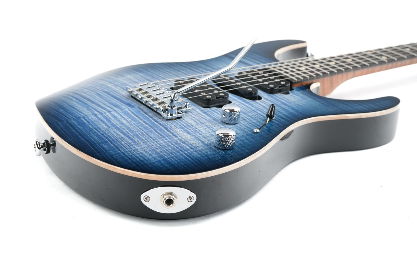 Suhr Modern Custom Faded Trans Whale Blue Burst