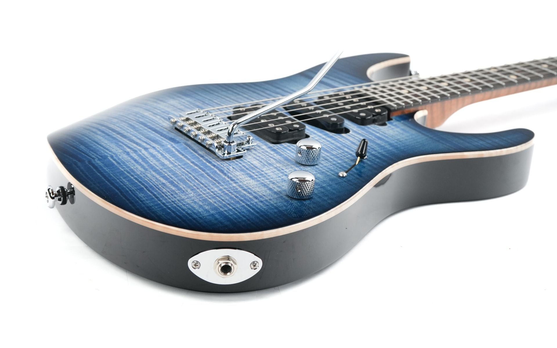 Suhr Modern Custom Faded Trans Whale Blue Burst