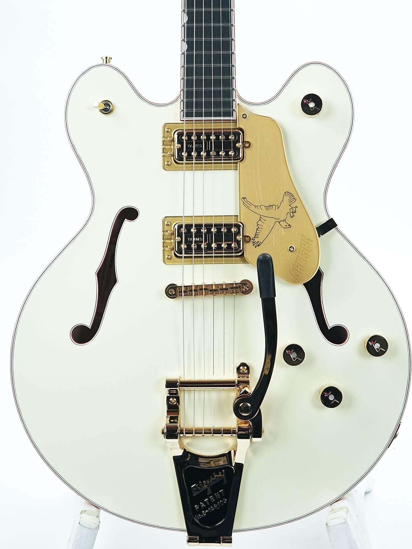 Gretsch Falcon Center Block LTD Double-Cut String-Thru Bigsby Vintage White