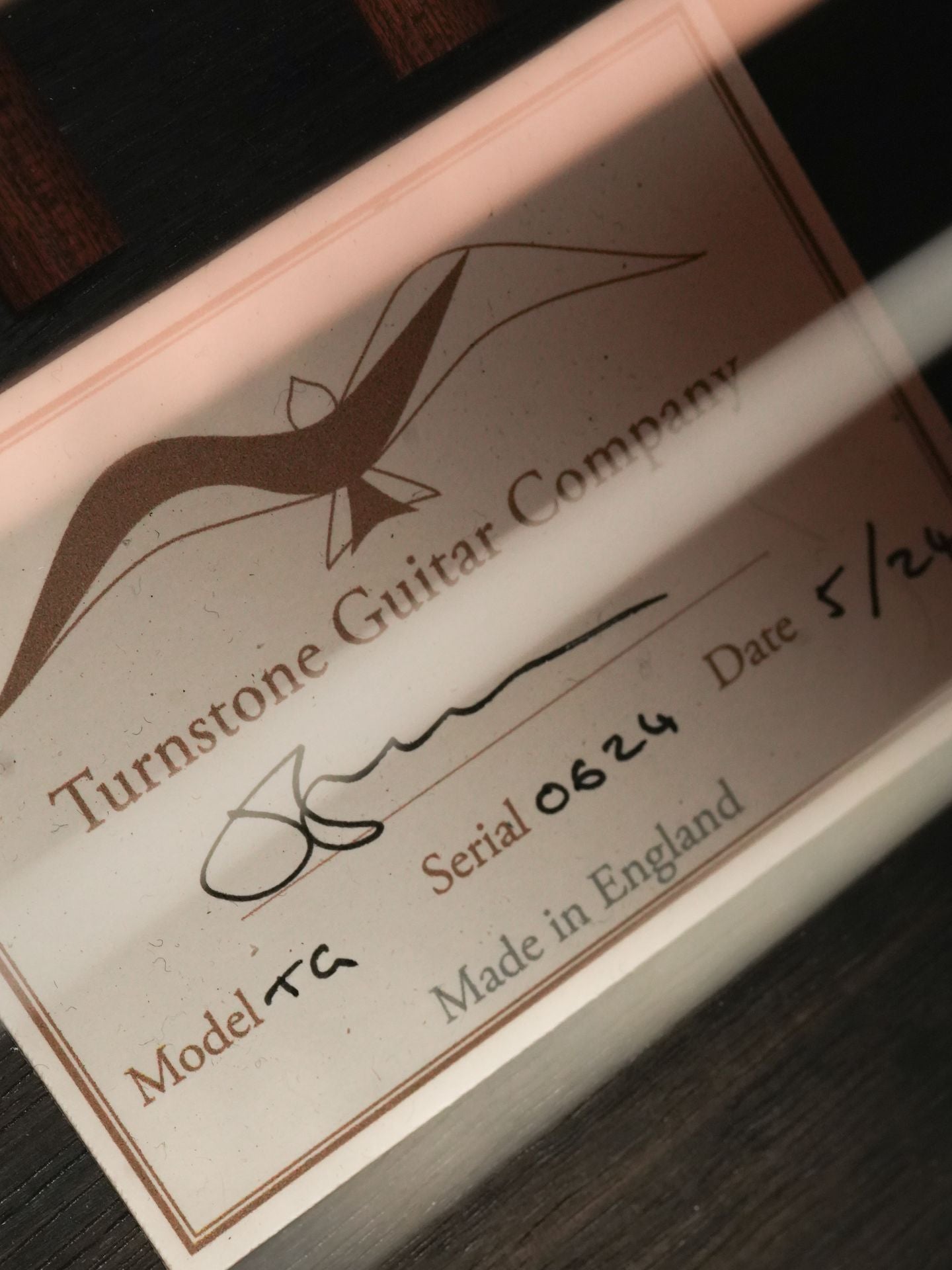 Turnstone TG Ancient Black Oak German Spruce 2024