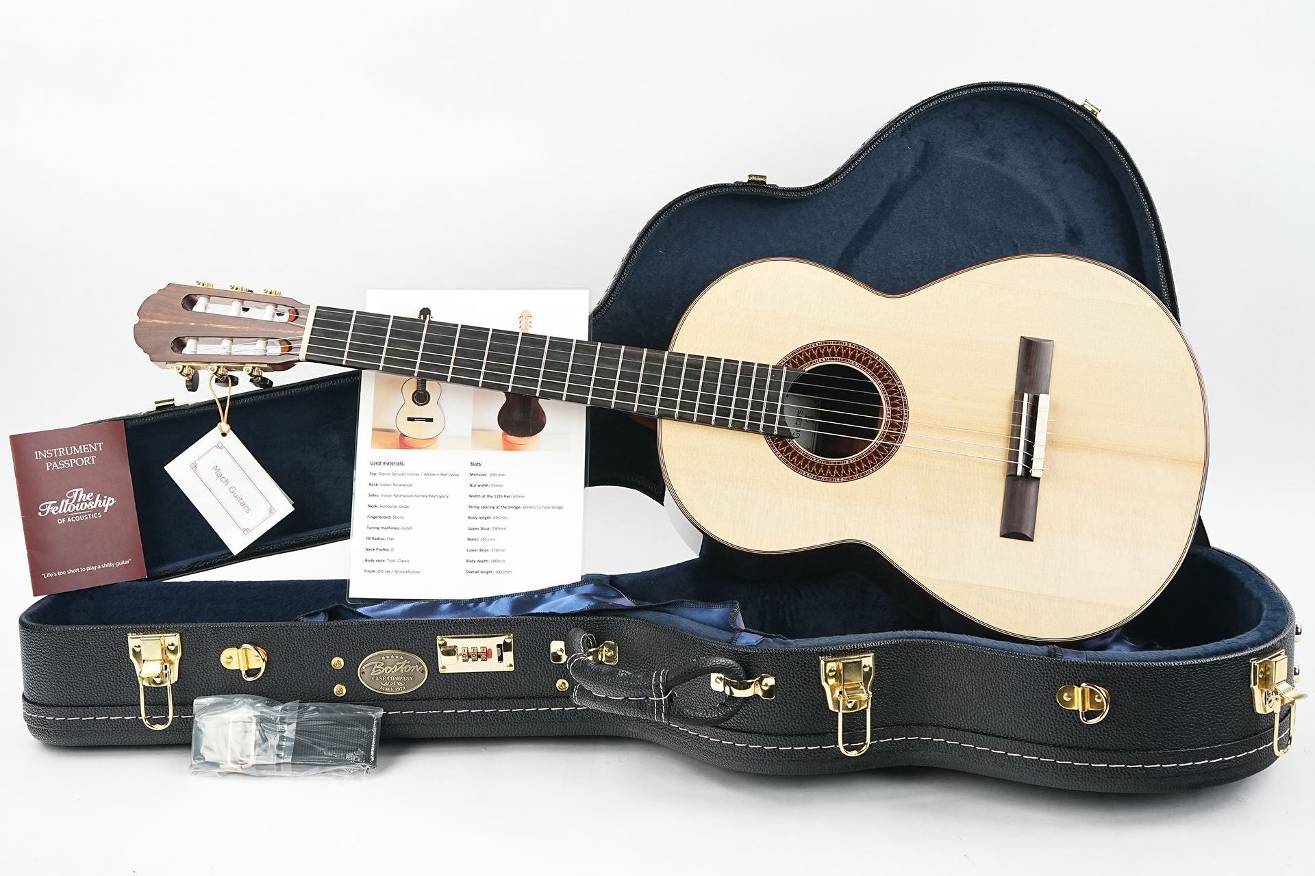Mach Concert Double Top Spruce Rosewood