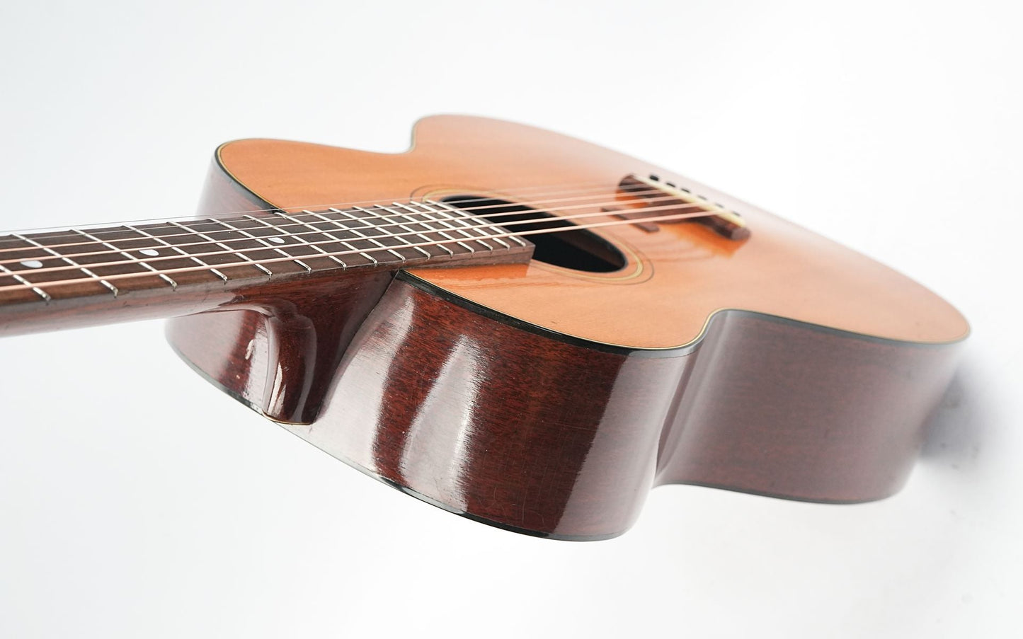 Harmony Roy Smeck Grand Concert Hawaiian Guitar Spruce Cuban Mahogany 1930