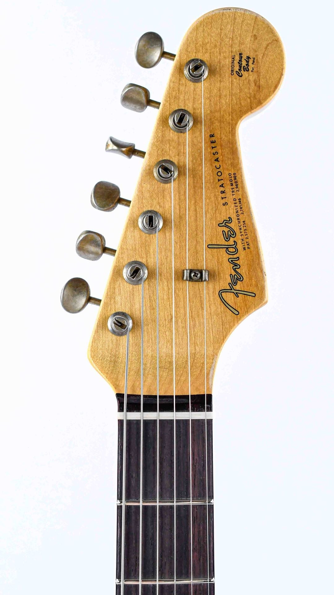 Fender Custom Shop 63 Stratocaster Journeyman Sapphire Blue Transparent