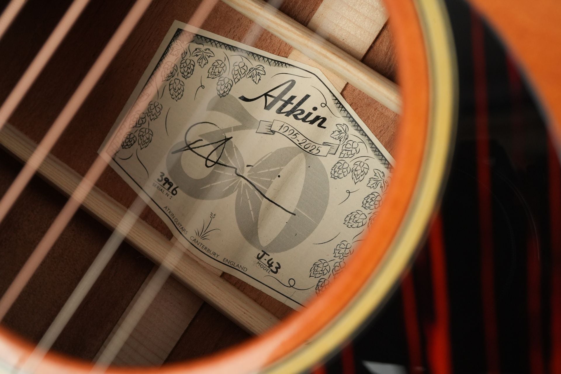 Atkin J43 Mahogany Spruce Natural