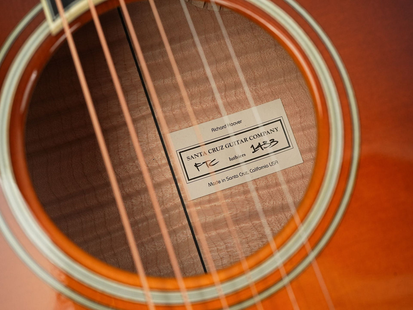 Santa Cruz FTC Flamed Maple German Spruce