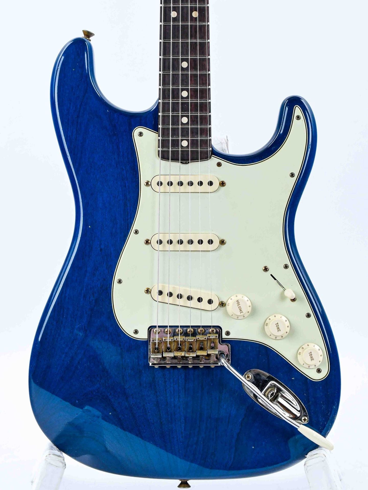 Fender Custom Shop 63 Stratocaster Journeyman Sapphire Blue Transparent