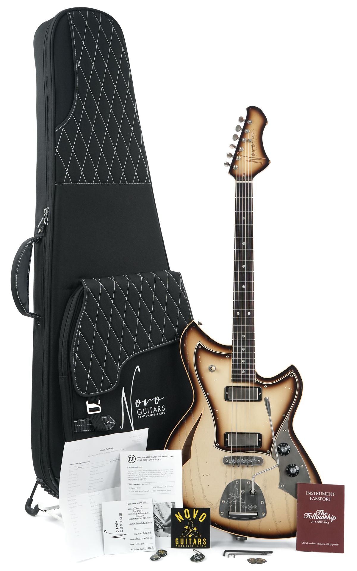 Novo Miris J Toasted Marshmallow Mini Humbuckers