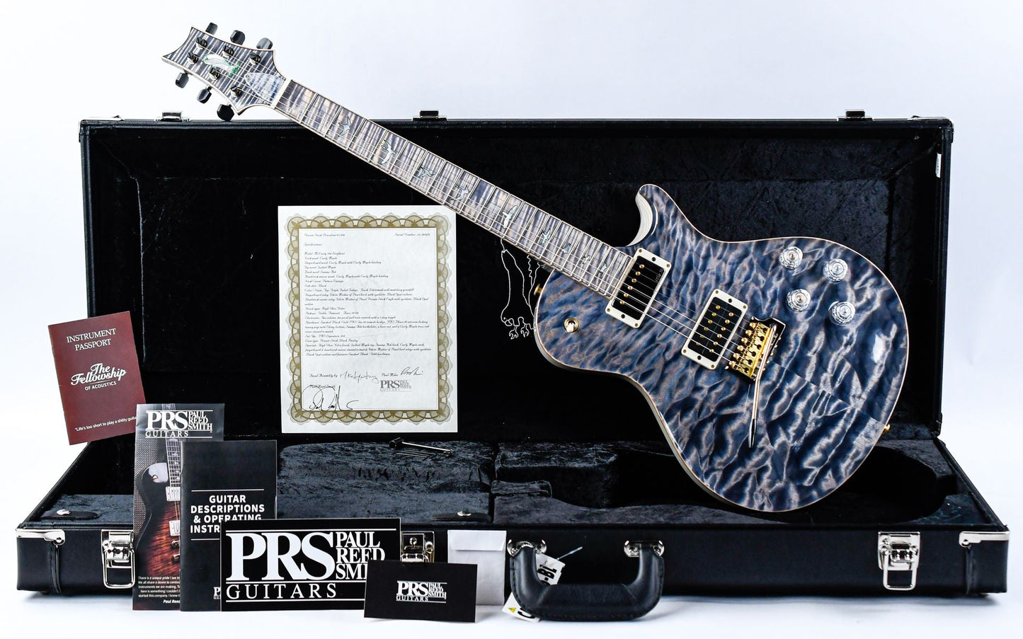 PRS Private Stock McCarty 594 Singlecut Triple Faded Indigo