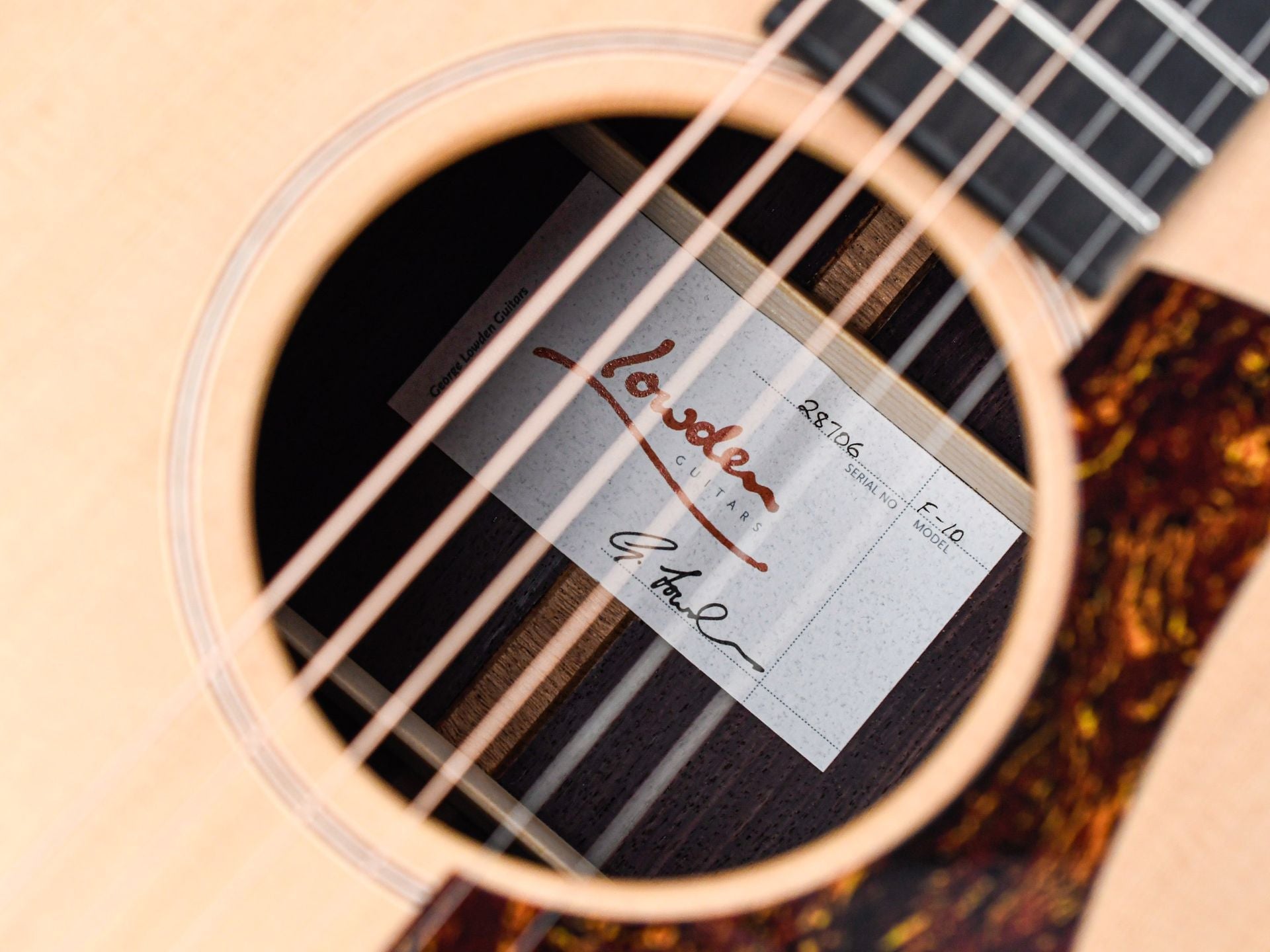 Lowden F10 Indian Rosewood Red Cedar