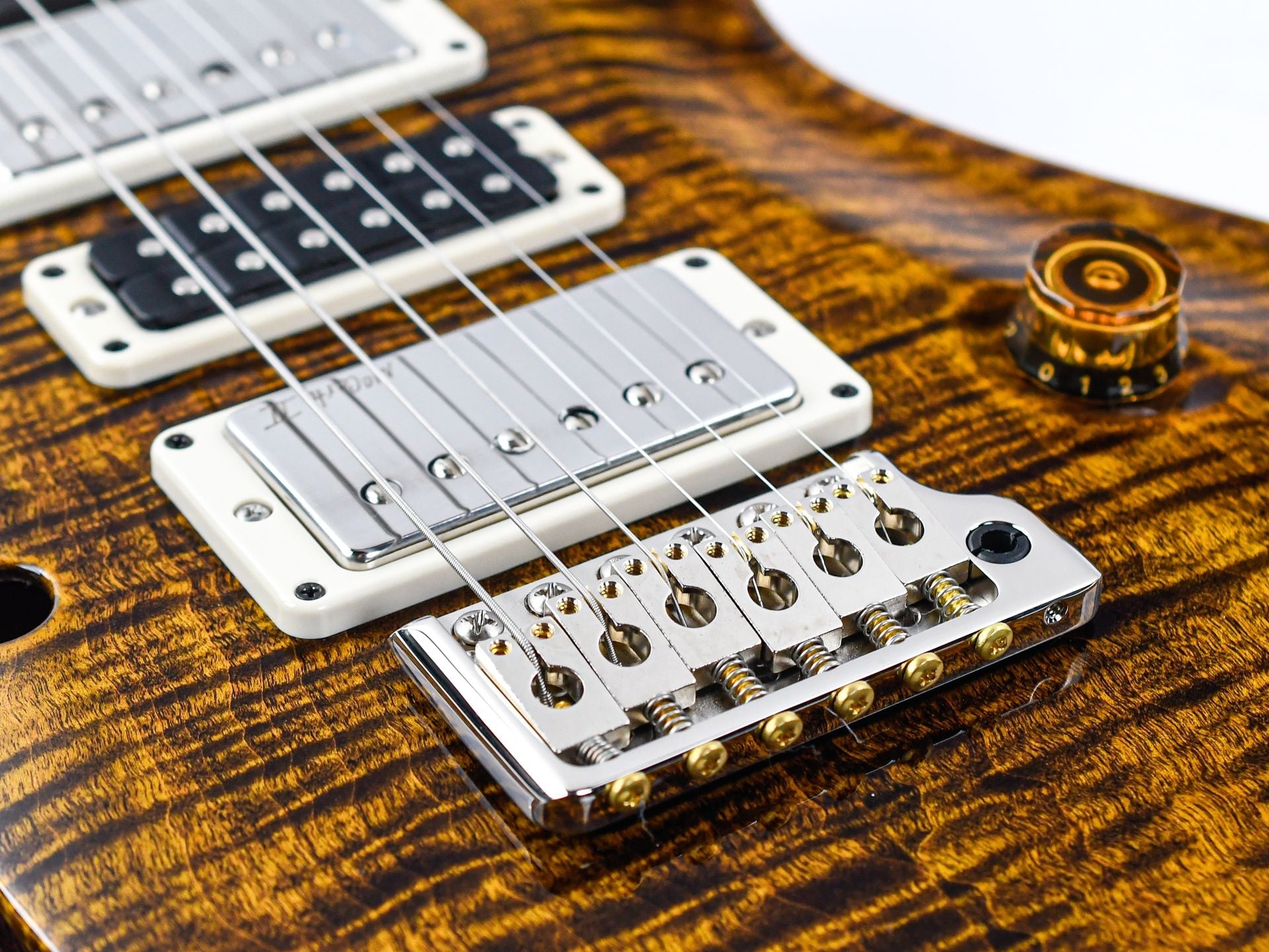 PRS Special 22 Semi Hollow Yellow Tiger