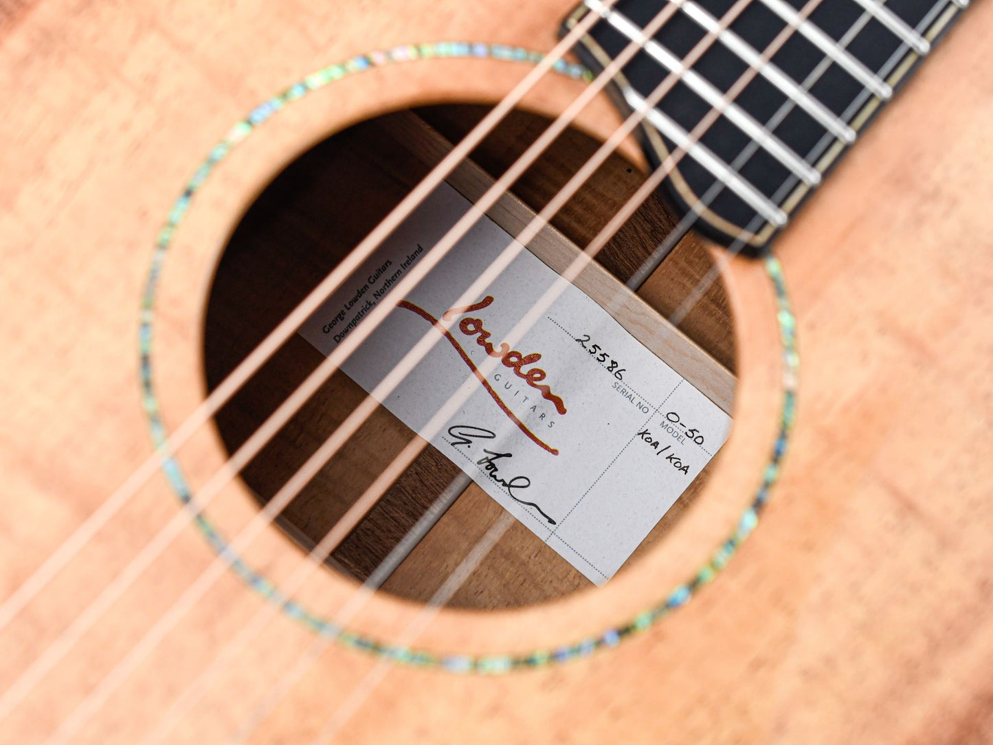 Lowden O50 All Mastergrade Koa 2022