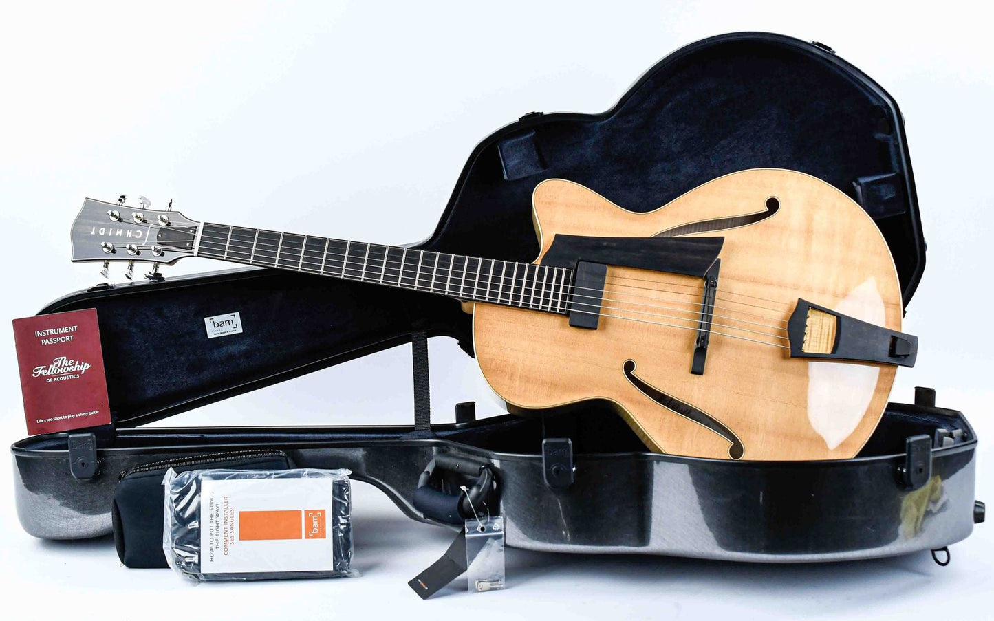 Lukas Schmidt Model 16.5 Archtop Natural