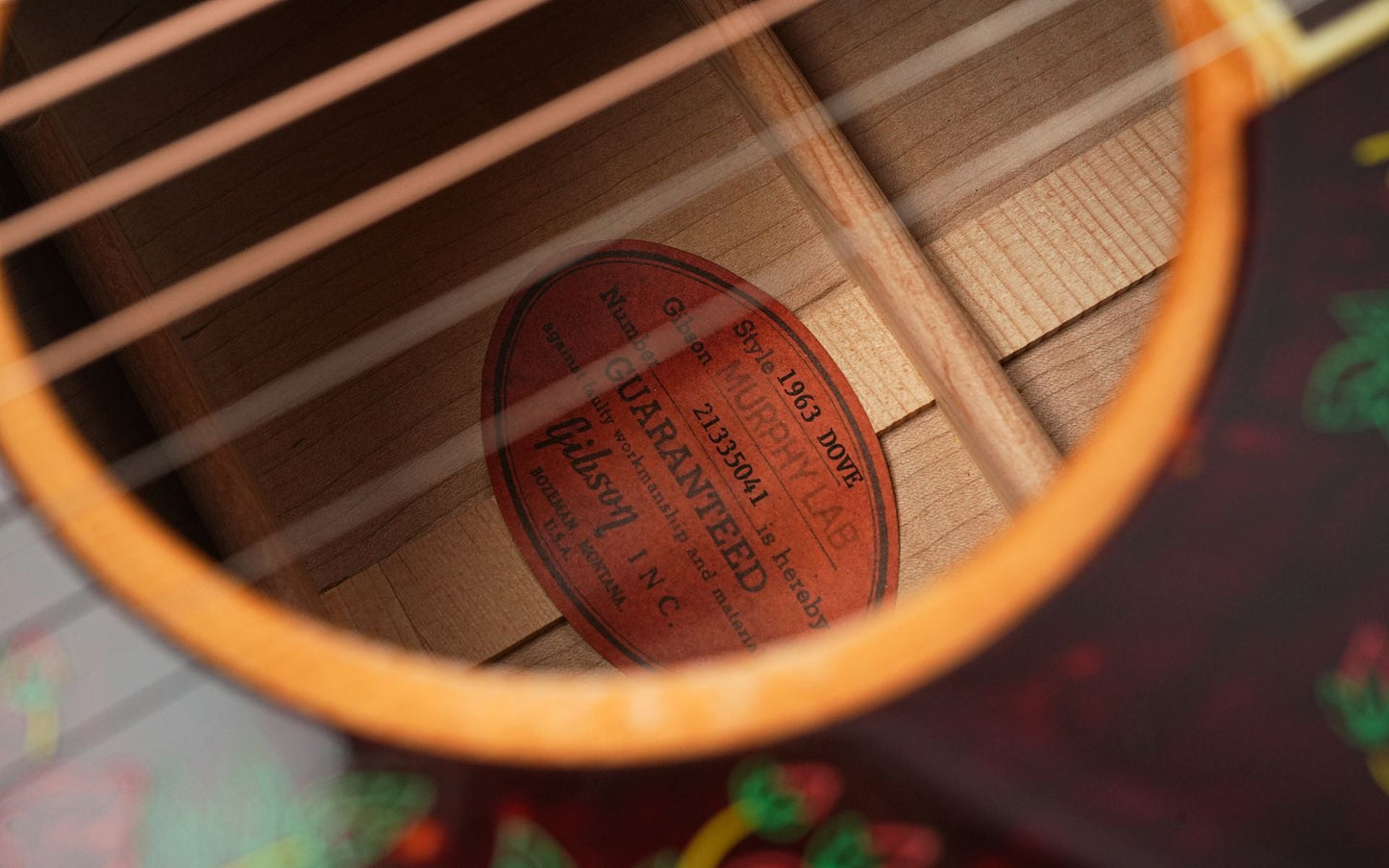 Gibson 1963 Dove Light Aged Natural