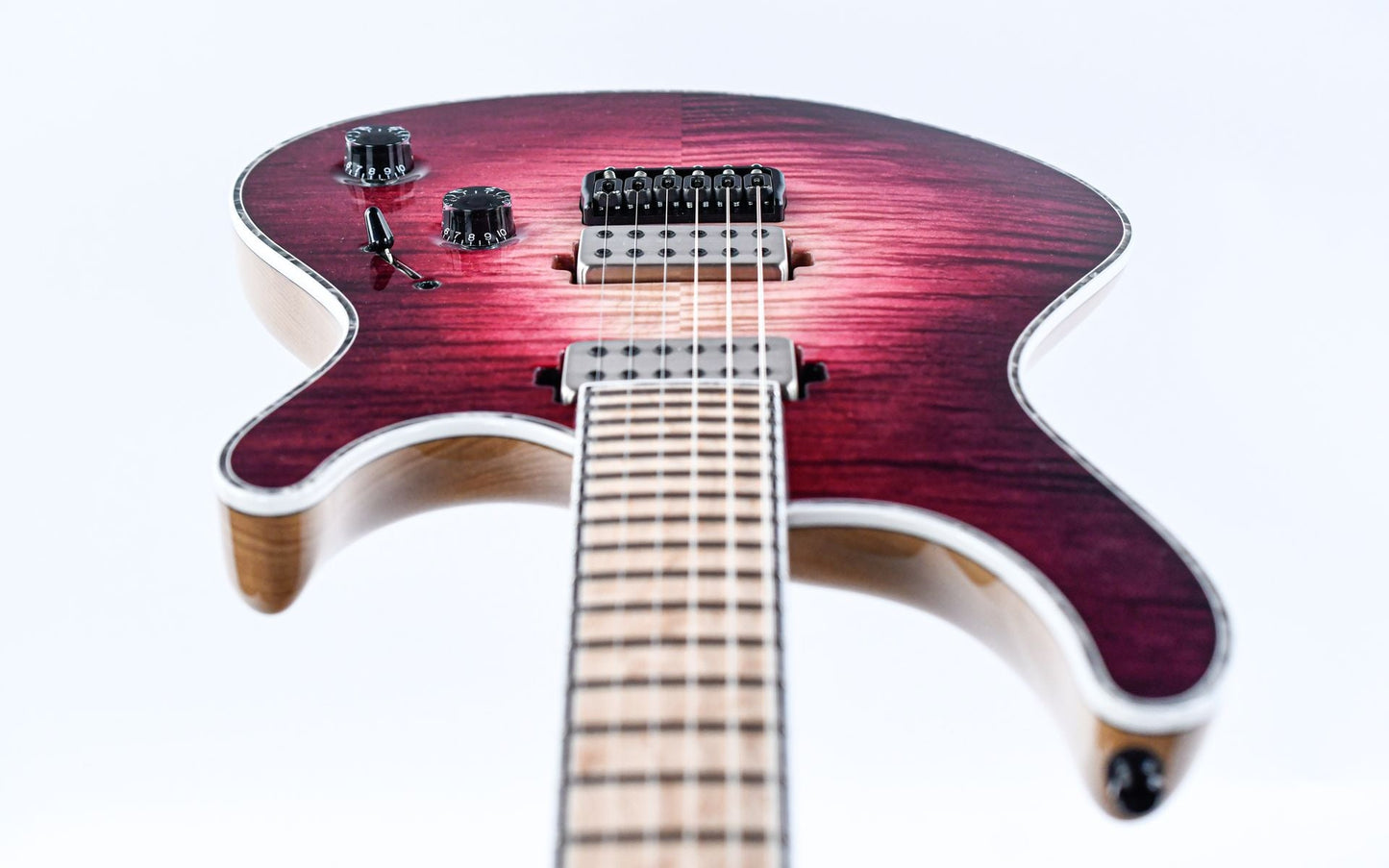 Mayones Regius 6 Natural Fade Red Burst