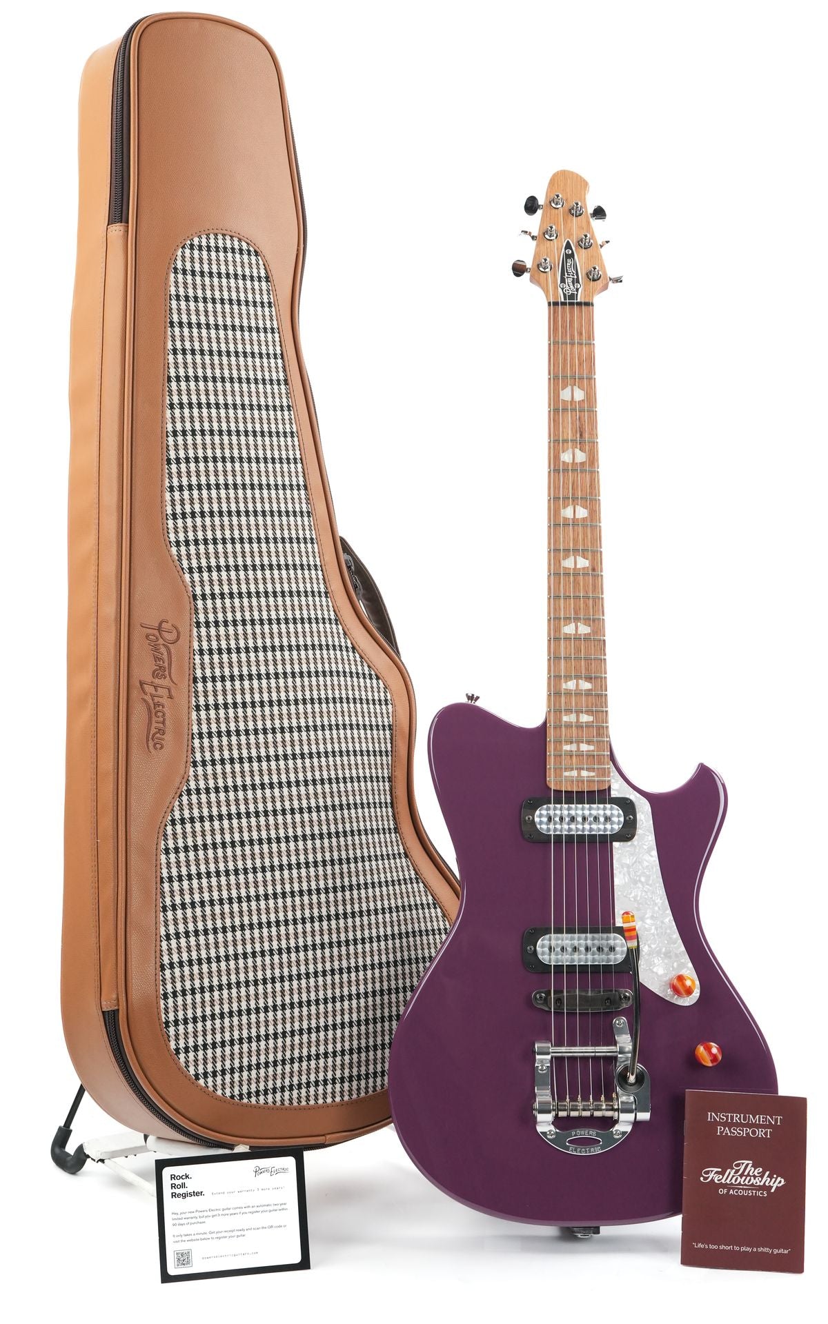 Powers Electric A Type Aubergine