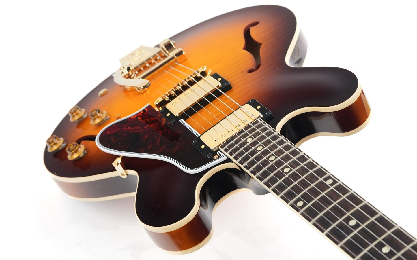 Gibson Custom 1959 ES335 Figured L5 Style Neck Vintage Sunburst VOS