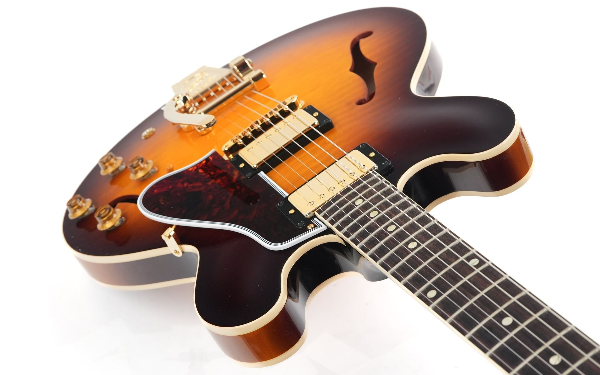Gibson Custom 1959 ES335 Figured L5 Style Neck Vintage Sunburst VOS