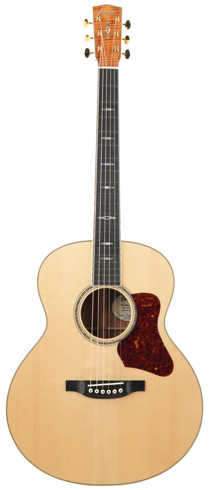 Bourgeois The One Fifty SJ Adirondack Flamed Koa 2024