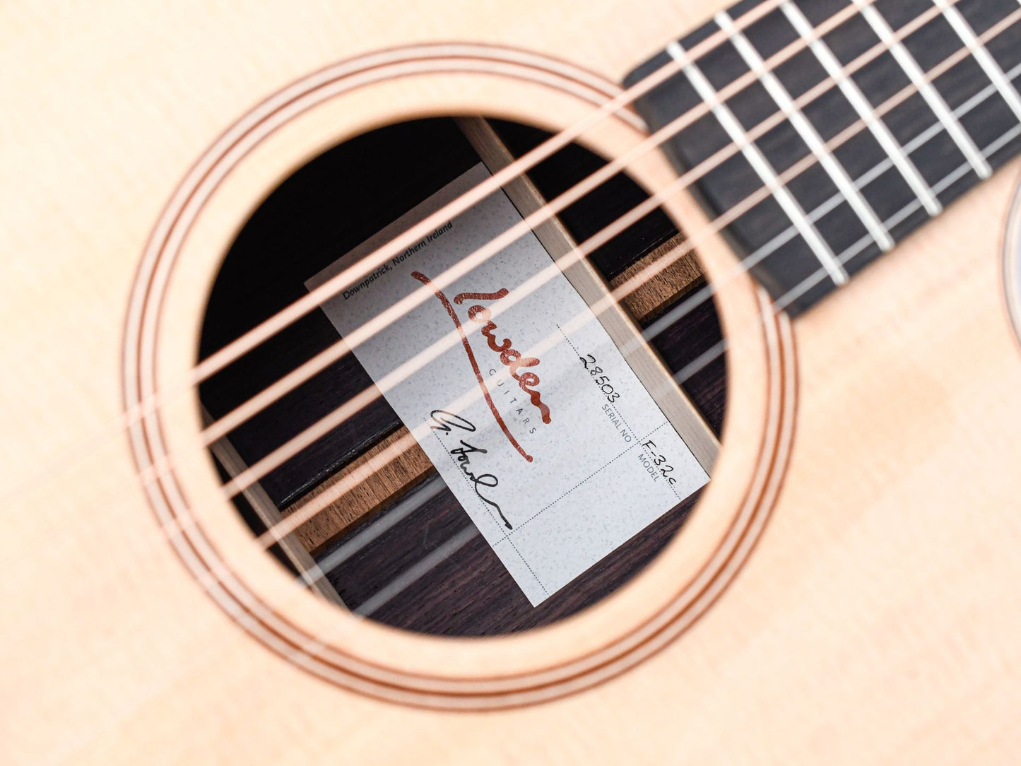 Lowden F32C Indian Rosewood Spruce #28503