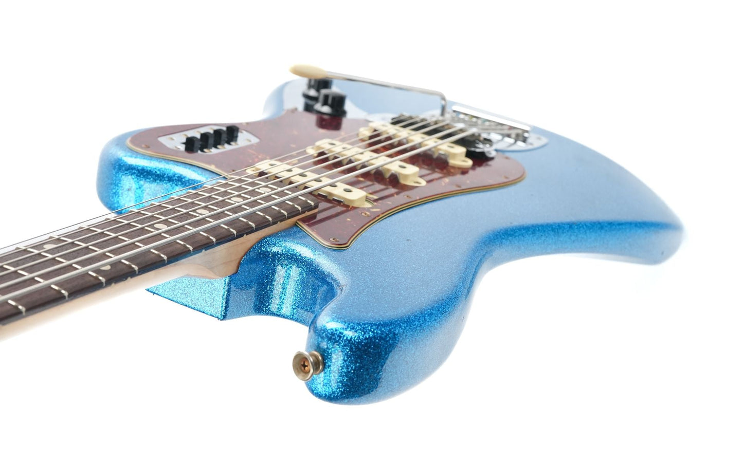 Fender Custom Shop Bass VI Journeyman Aged Blue Sparkle