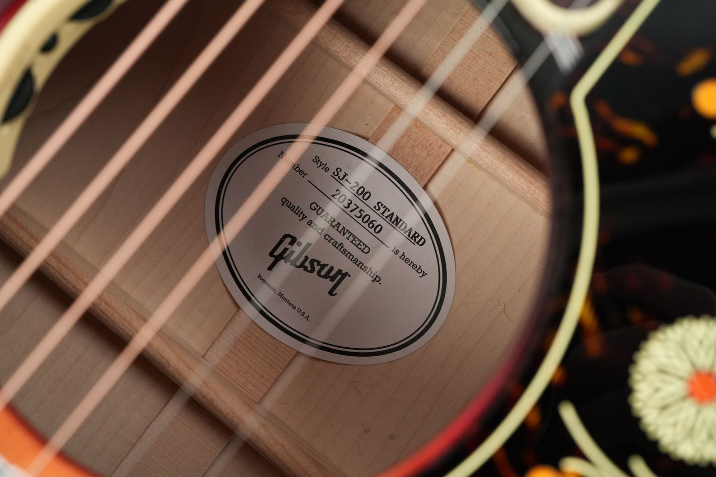 Gibson SJ200 Standard Maple Tri Burst #20375060