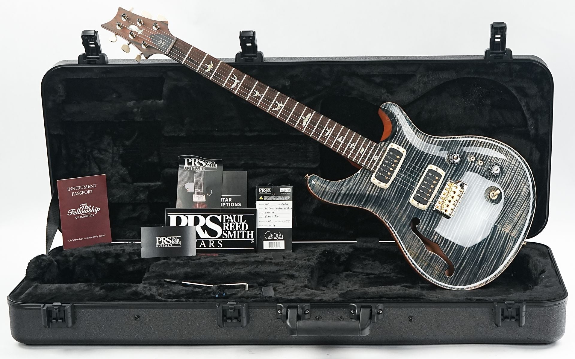 PRS 40th Anniversary Custom 24-08 Semi-Hollow Limited Edition Faded Whale Blue 2025