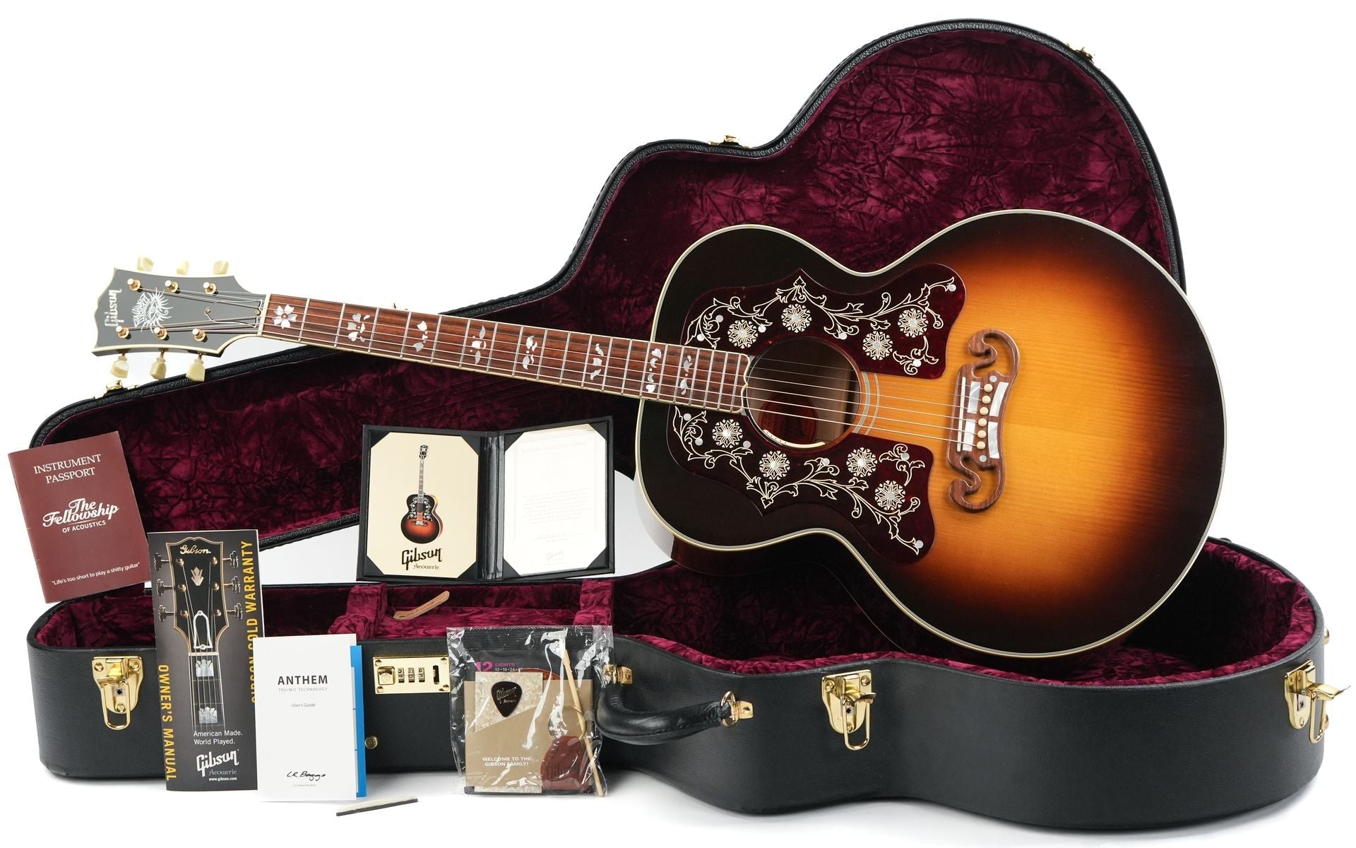 Gibson Bob Dylan SJ200 Player's Edition Sunburst 2016