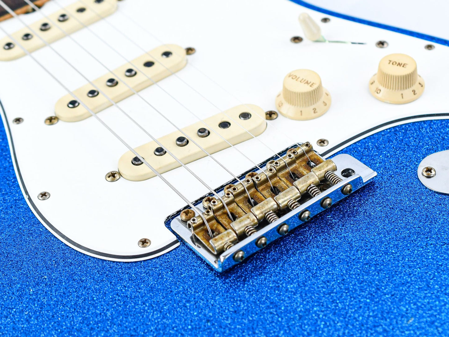Fender Custom Shop '65 Stratocaster Blue Sparkle Journeyman Relic