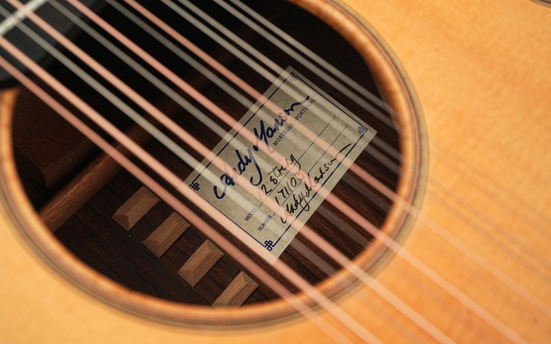 Andy Manson 12 String Madagascar Rosewood Alpine Spruce