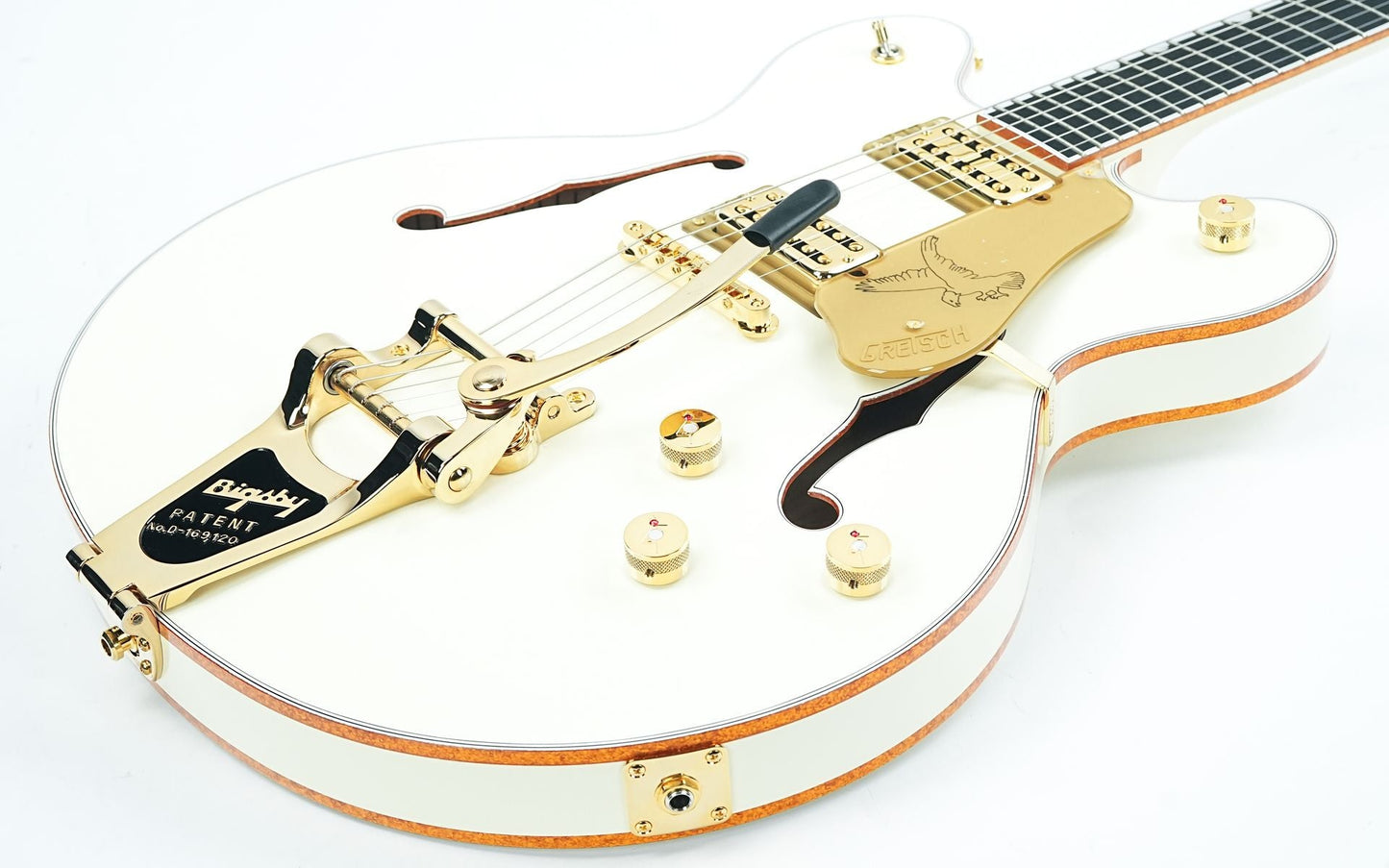 Gretsch Falcon Center Block LTD Double-Cut String-Thru Bigsby Vintage White