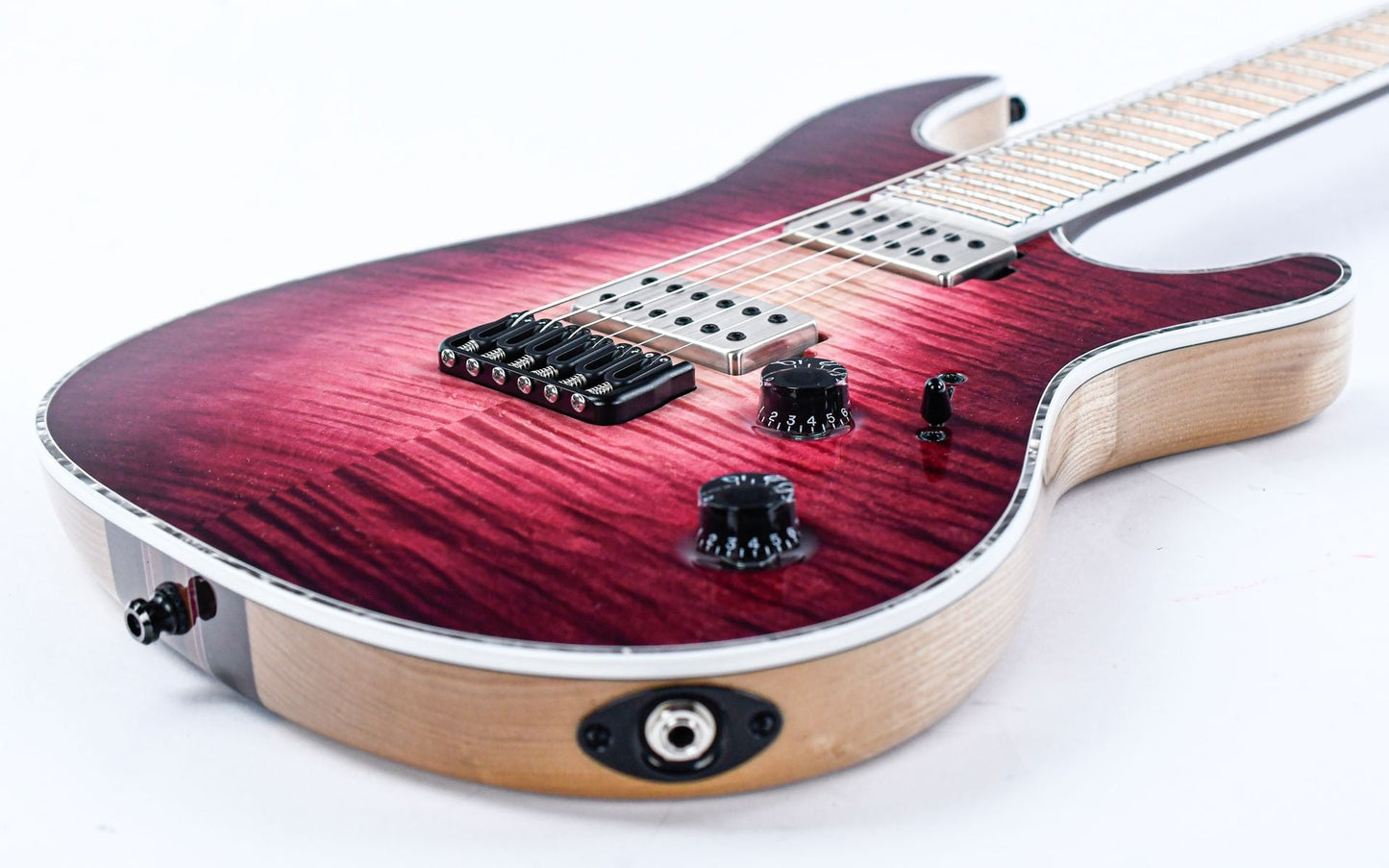 Mayones Regius 6 Natural Fade Red Burst