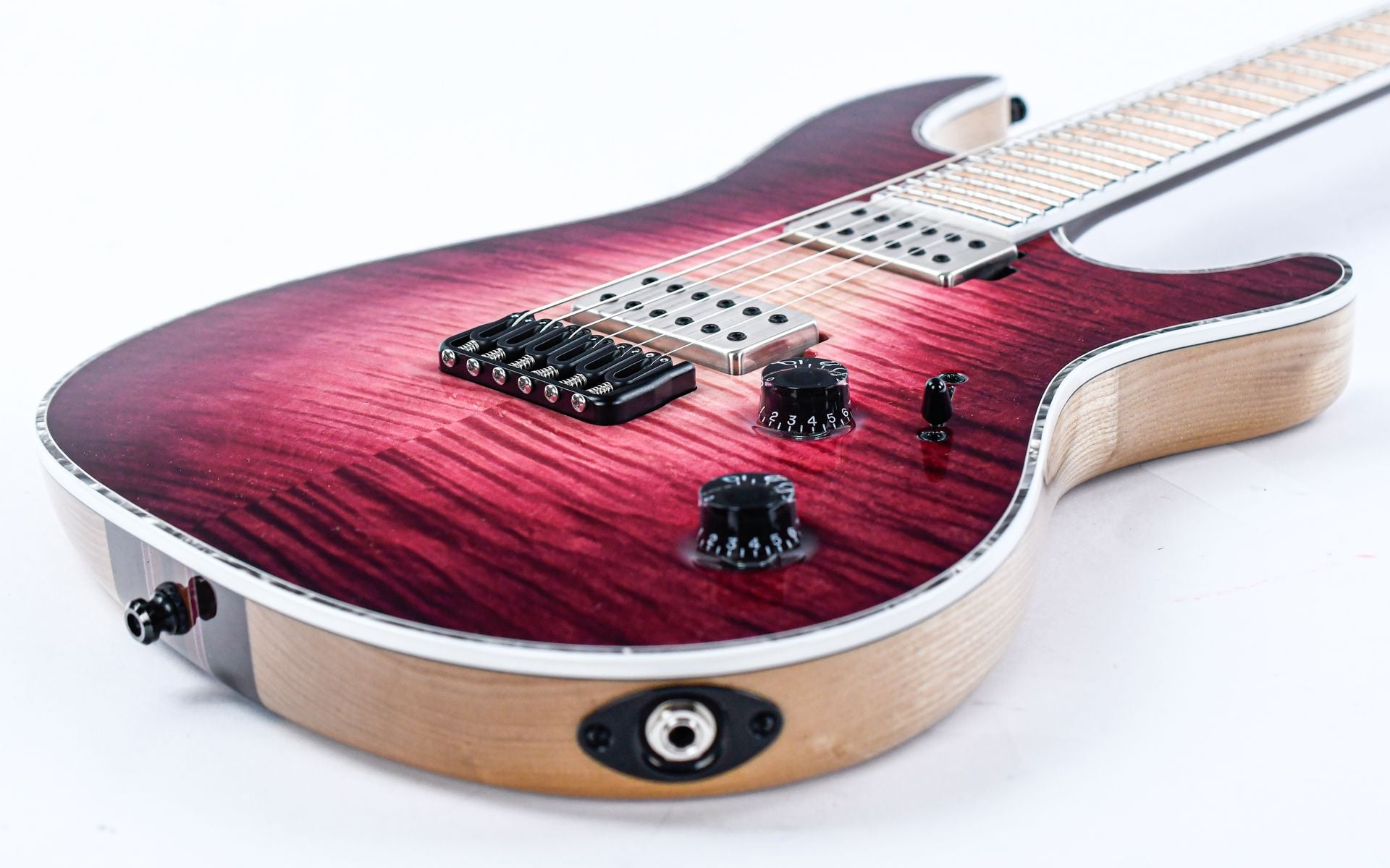Mayones Regius 6 Natural Fade Red Burst