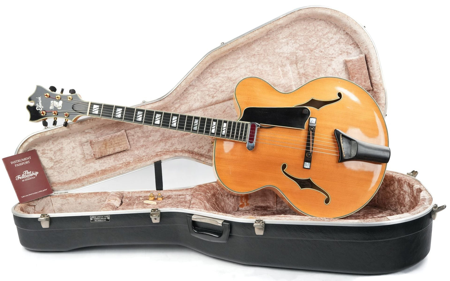 Elferink Excalibur Archtop Spruce Flamed Maple Natural 1996