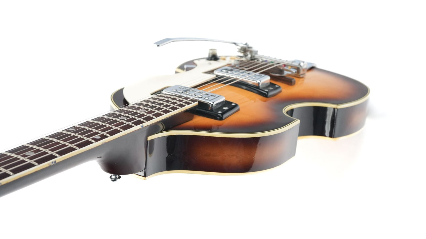 Hofner 500/1 Violin Bass 1968 with Apollo Matching Guitar