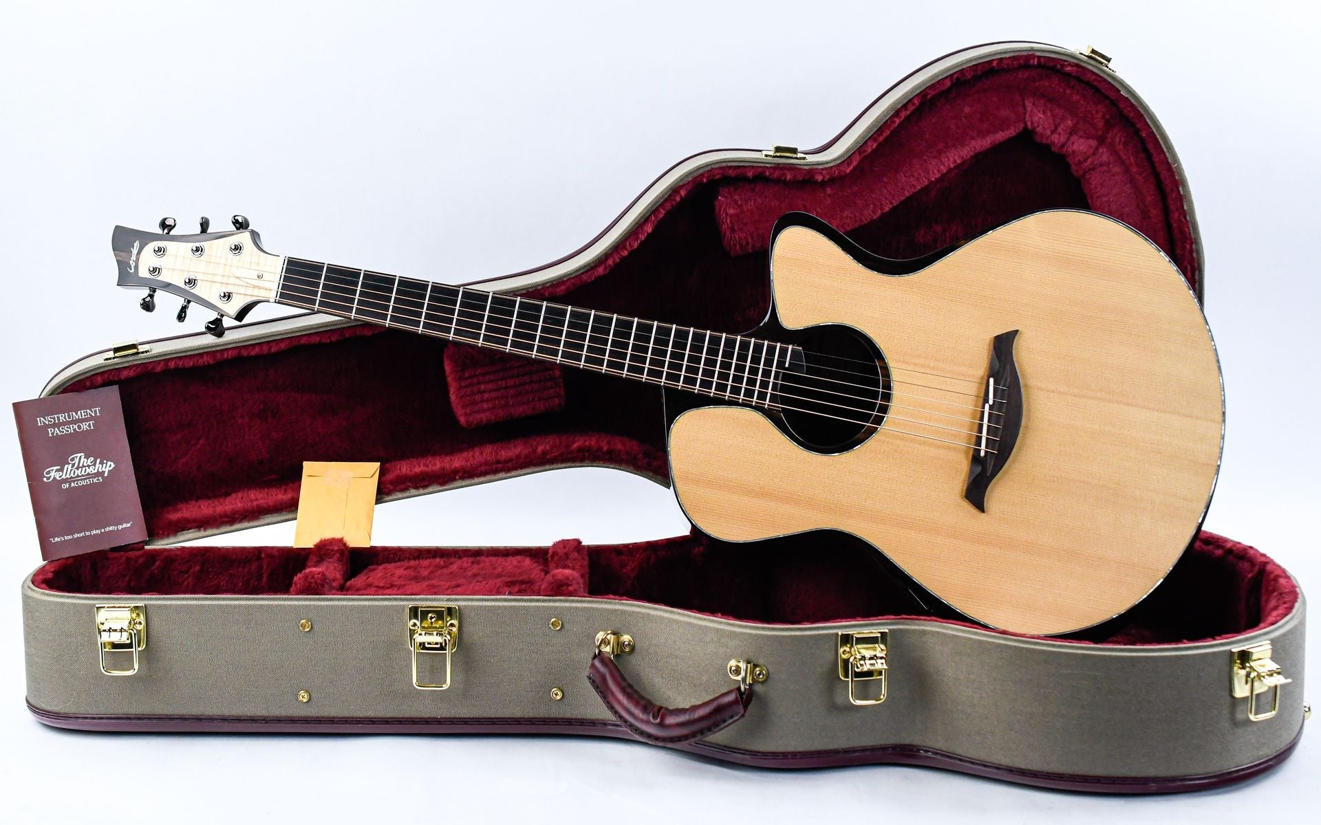 Waanders Grand Fingerstyle Madagascar Rosewood Italian Spruce 2018