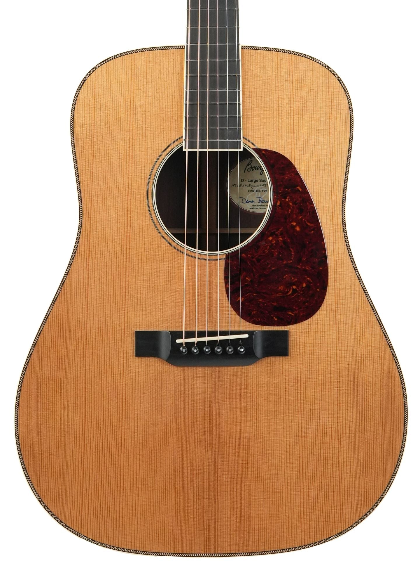 Bourgeois D Large Soundhole Madagascar Adirondack #10917