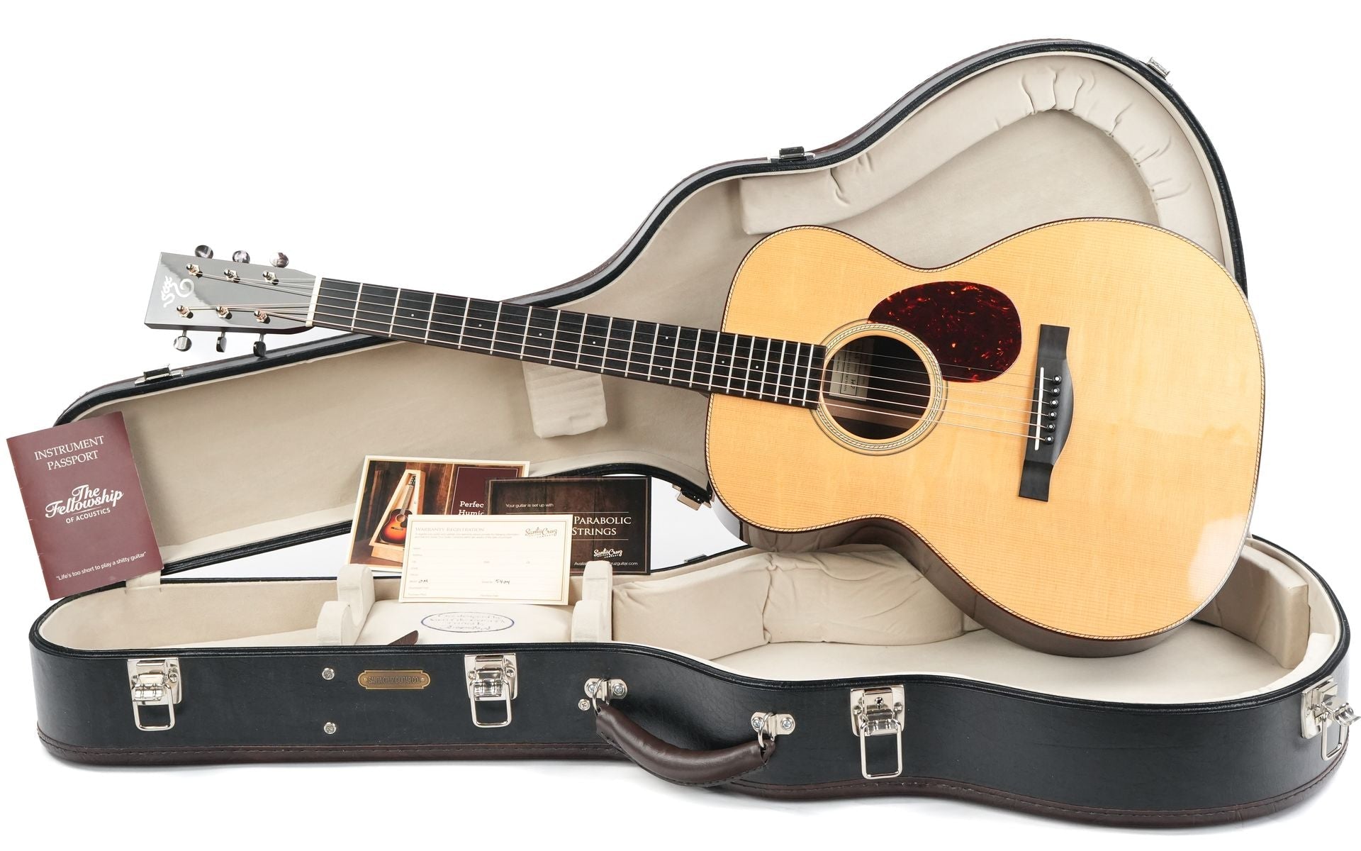 Santa Cruz OM Custom Bearclaw German Spruce Indian Rosewood 2017
