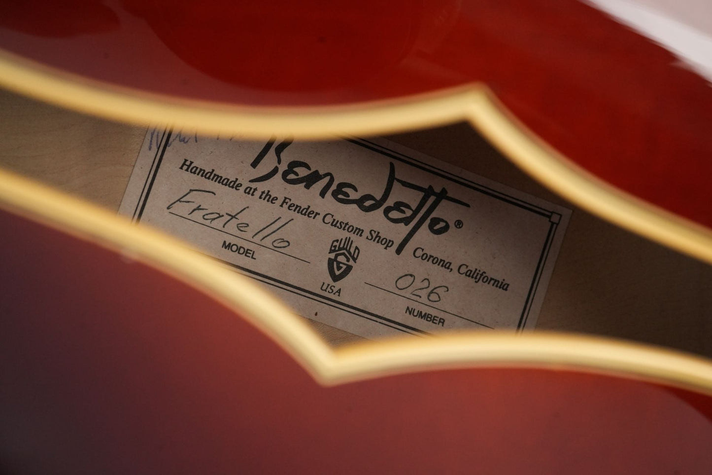 Benedetto Fratello Archtop 2002