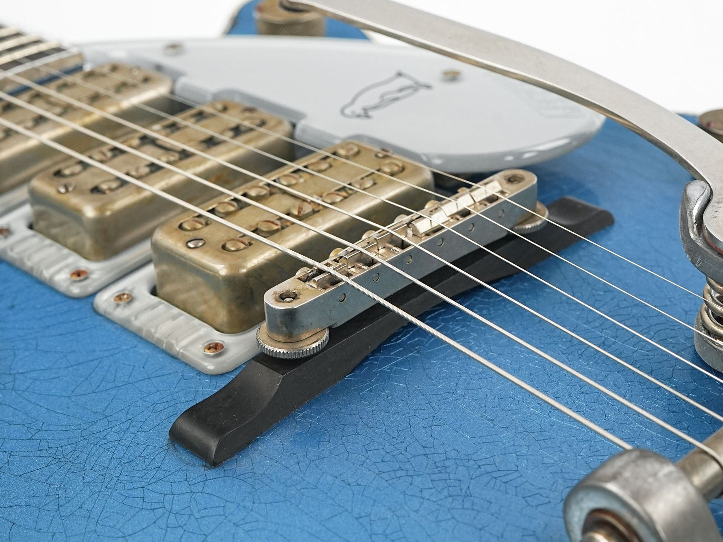 Gretsch Custom Shop G6134T Heavy Relic Lake Placid Blue Chad Henrichsen Masterbuilt