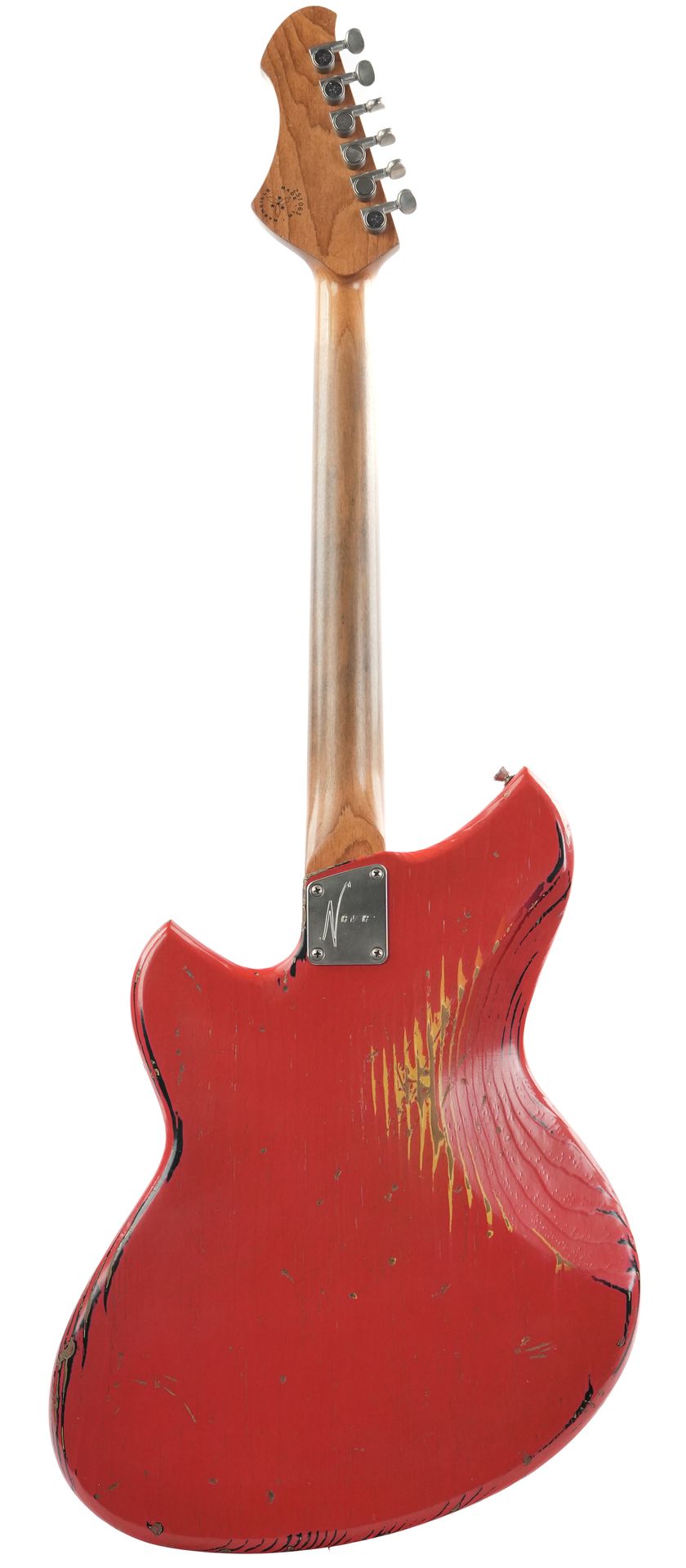 Novo Serus J Fiesta Red over '64 3 Tone Sunburst