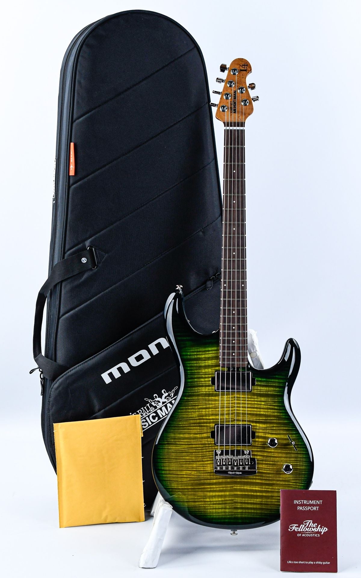 Music Man Luke 4 Maple Top Gator Burst